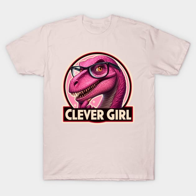 Clever Girl Logo T-Shirt by liminalcandy